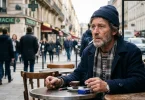 homme fumeur passif